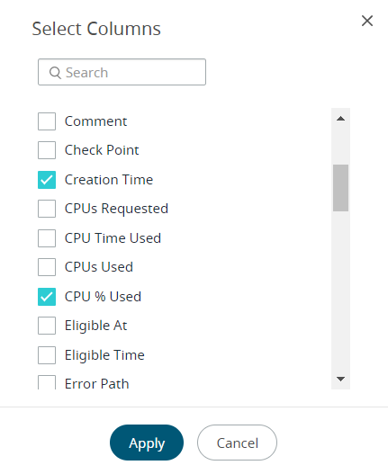 File Select Columns