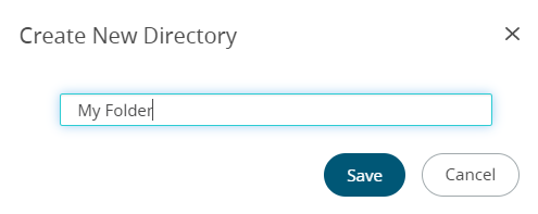 Create New Directory