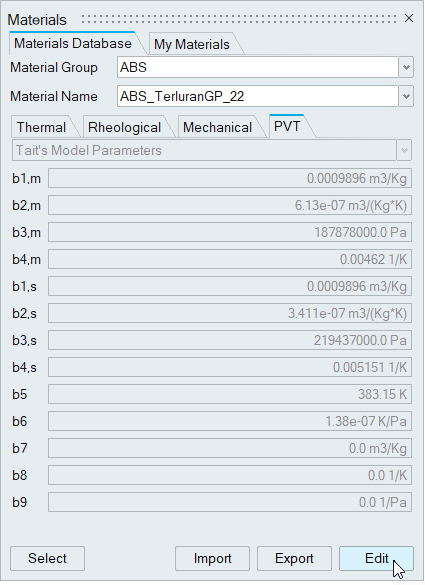 Material Properties